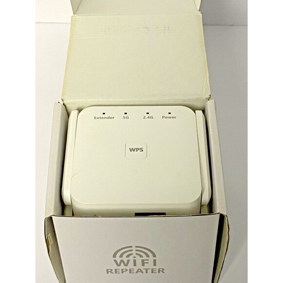 WIFI Repeater Wi-Fi Range Extender 1200 Mbps Tested & Working - Picture 7 of 9